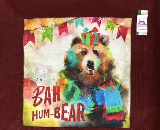 Potah na polštářek Medvěd